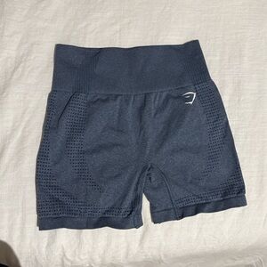 Gymshark Dark Blue Athletic Shorts